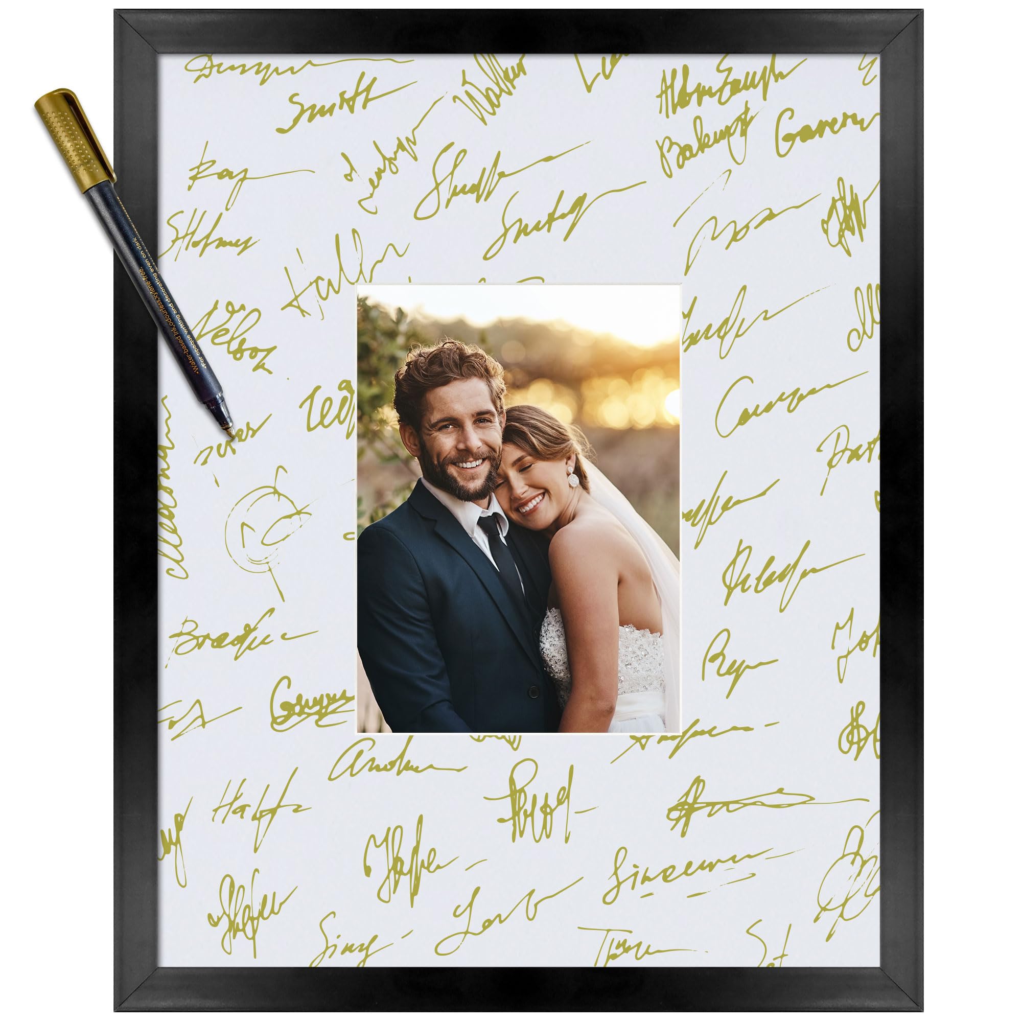 Amazon.com - Vienrose 11x14 Wedding Signature Picture Frame with